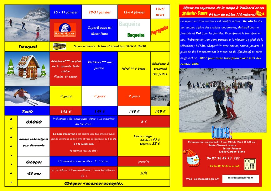 Programme 2010